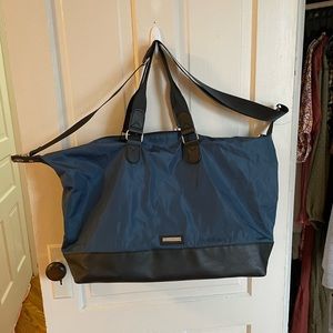Navy Blue Madden Girl Duffle Bag NWOT